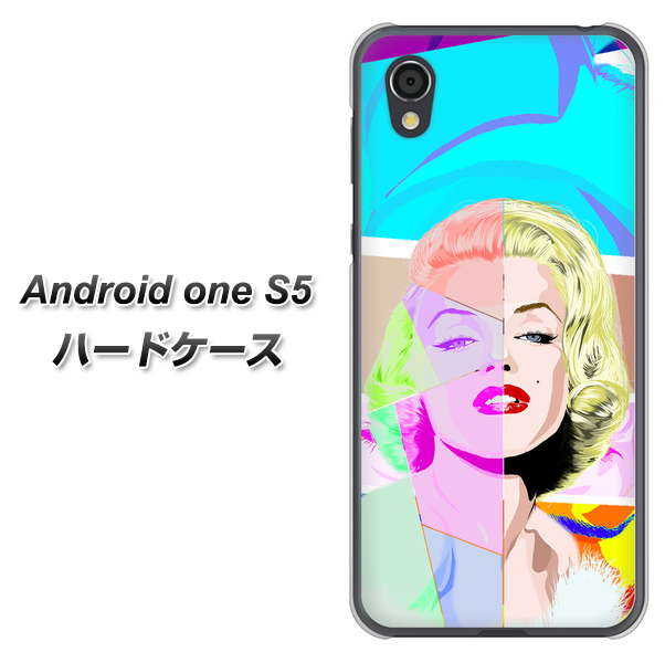 Android One S5 YJ210 マリリンモンローデザイン（C） ハードケース 背面印刷