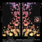 au エクスペリア8 SOV42 画質仕上げ プリント手帳型ケース(薄型スリム)【020 夜のきらめきハート】