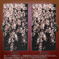 docomo アローズ ビー F-04K 画質仕上げ プリント手帳型ケース(薄型スリム)【1244 しだれ桜】