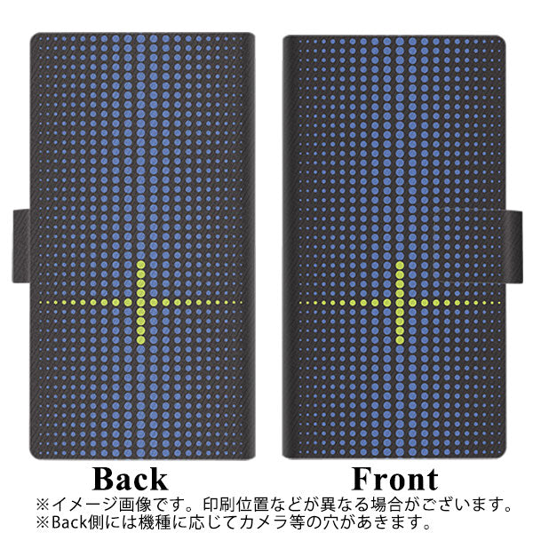 softbank エクスペリア XZs 602SO 高画質仕上げ プリント手帳型ケース(薄型スリム)【IB907  グラデーションドット】