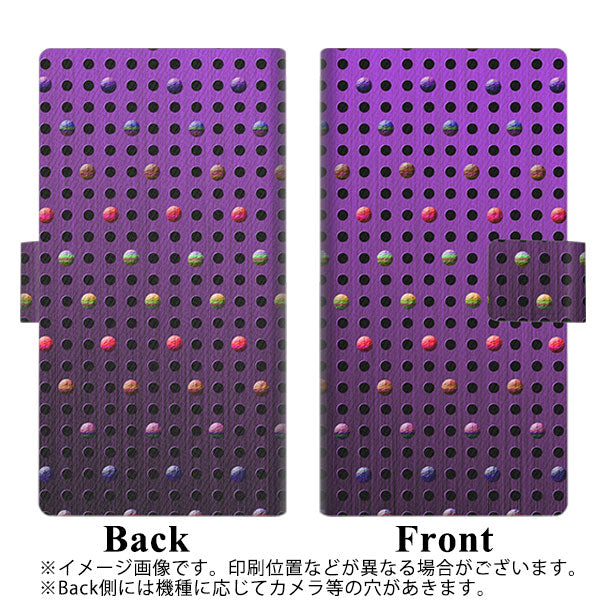 Y!mobile アンドロイドワン S2 画質仕上げ プリント手帳型ケース(薄型スリム)【YA927 dot03】