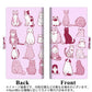 docomo ギャラクシーS20+ SC-52A 画質仕上げ プリント手帳型ケース(薄型スリム)【YC832 ねこ03】
