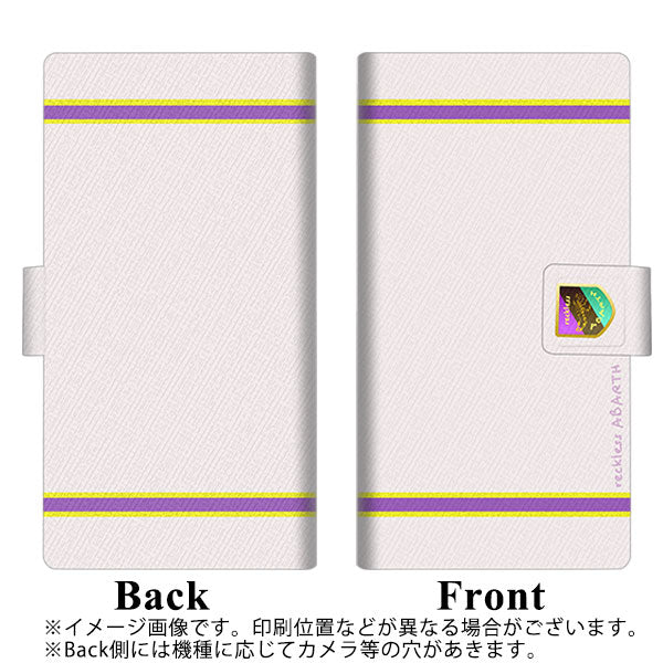 docomo ギャラクシーS20+ SC-52A 画質仕上げ プリント手帳型ケース(薄型スリム)【YC937 アバルト08】