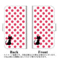 iPhone6 PLUS 高画質仕上げ プリント手帳型ケース(通常型)【EK807 ネコとシンプル ピンク】