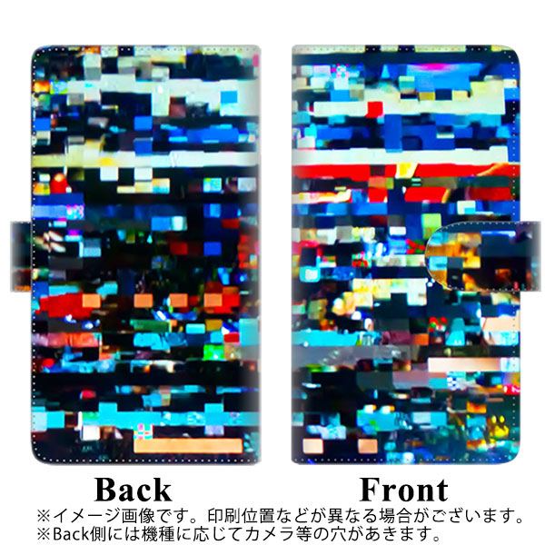 arrows We FCG01 高画質仕上げ プリント手帳型ケース(通常型)【FD810 モザイク（篠崎）】