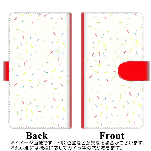 Galaxy S20 5G SC-51A docomo 高画質仕上げ プリント手帳型ケース(通常型)【FD814 色鉛筆（藤浪）】