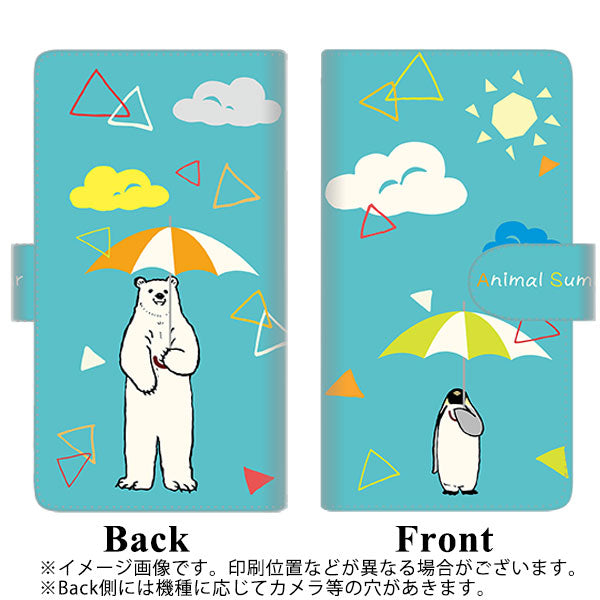 Google Pixel 7a 高画質仕上げ プリント手帳型ケース(通常型) 【FD815 アニマルサマー】