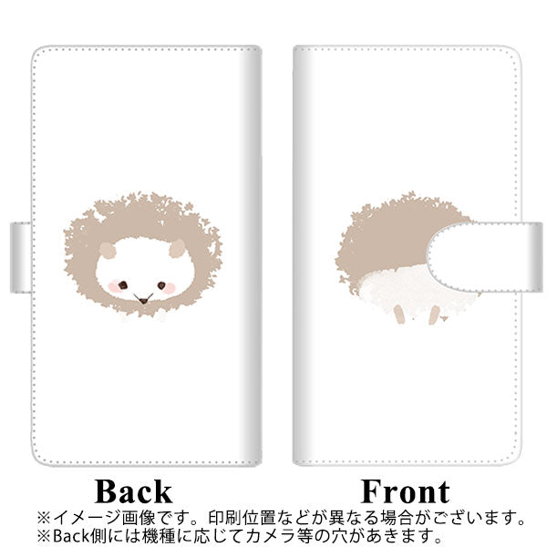 Google Pixel 4 高画質仕上げ プリント手帳型ケース(通常型)【FD820 ハリネズミ】