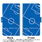 Xperia Ace II SO-41B docomo 高画質仕上げ プリント手帳型ケース(通常型)【IB922 SOCCER_ピッチ】