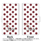 Google Pixel 3a XL 高画質仕上げ プリント手帳型ケース(通常型)【OE810 1月ガーネット】