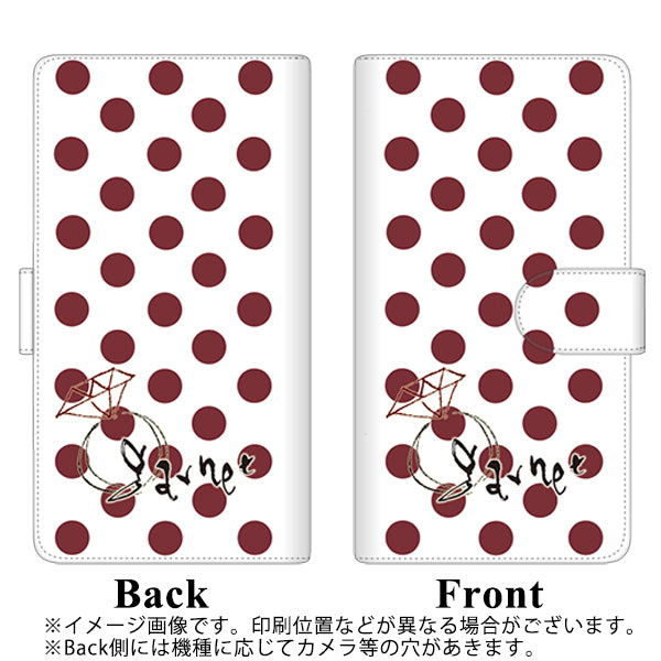 DIGNO BX2 A101KC SoftBank 高画質仕上げ プリント手帳型ケース(通常型)【OE810 1月ガーネット】