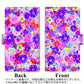 Galaxy A22 5G SC-56B docomo 高画質仕上げ プリント手帳型ケース(通常型)【SC868 リバティプリント フルールドパルファン（パープル）】