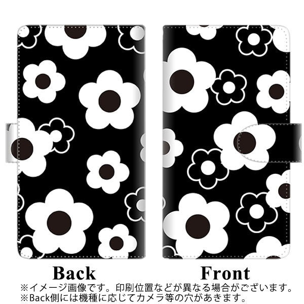 アローズBe4 Plus F-41B 高画質仕上げ プリント手帳型ケース(通常型)【SC926 デイジー ホワイト】