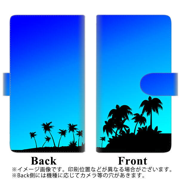 iPhone13 mini 高画質仕上げ プリント手帳型ケース(通常型)【YC986 トロピカル07】