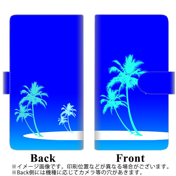 au エクスぺリア ワン SOV40 高画質仕上げ プリント手帳型ケース(通常型)【YC989 トロピカル10】