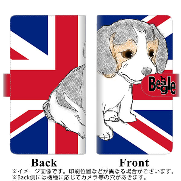 softbank エクスペリア8 902SO 高画質仕上げ プリント手帳型ケース(通常型)【YD864 ビーグル05】