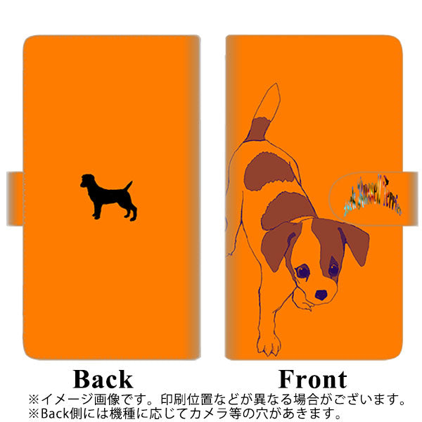 iPhone12 mini 高画質仕上げ プリント手帳型ケース(通常型)【YD899 ジャックラッセルテリア05】