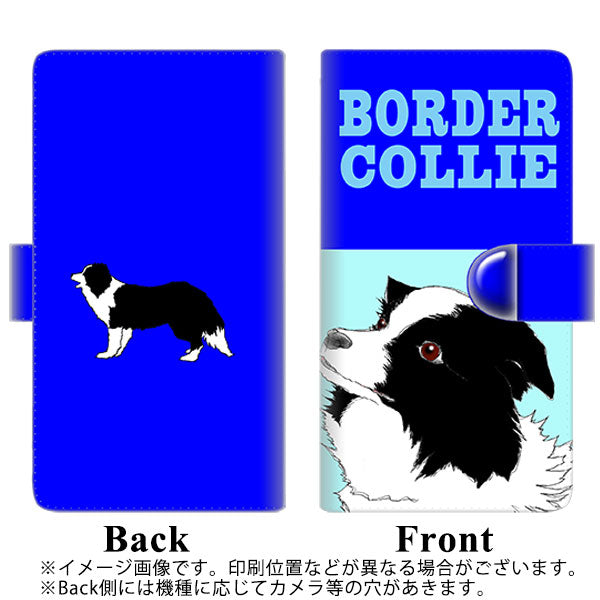 iPhone14 Pro Max 高画質仕上げ プリント手帳型ケース(通常型)【YD902 ボーダーコリー03】