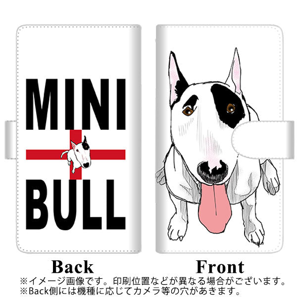 Redmi Note 10 JE XIG02 au 高画質仕上げ プリント手帳型ケース(通常型)【YE803 ミニチュアブルテリア02】