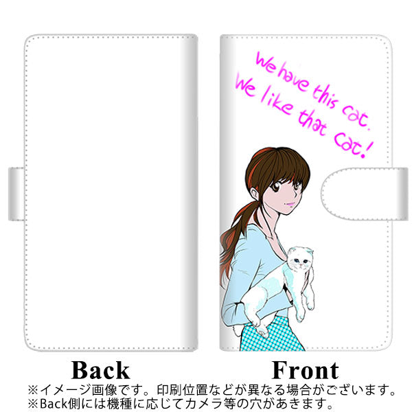 Google Pixel 4 XL 高画質仕上げ プリント手帳型ケース(通常型)【YE916 ネコ大好き】
