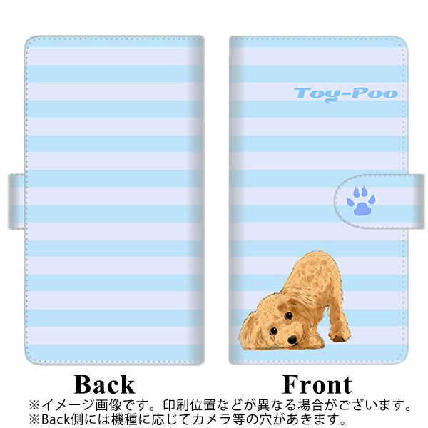 Xiaomi（シャオミ）Redmi Note 9s 高画質仕上げ プリント手帳型ケース(通常型)【YF857 トイプー05】