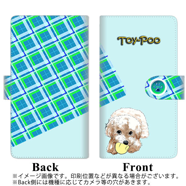 iPhone11 Pro Max　(6.5インチ) 高画質仕上げ プリント手帳型ケース(通常型)【YF860 トイプー08】