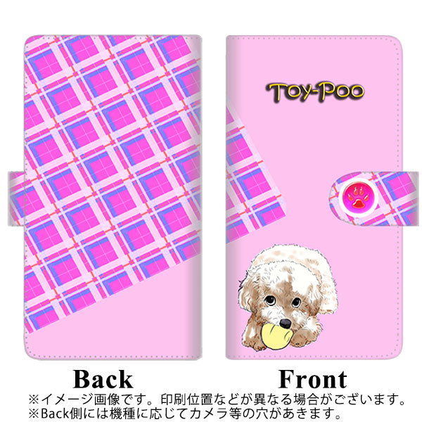 docomo アクオスゼロ2 SH-01M 高画質仕上げ プリント手帳型ケース(通常型)【YF861 トイプー09】