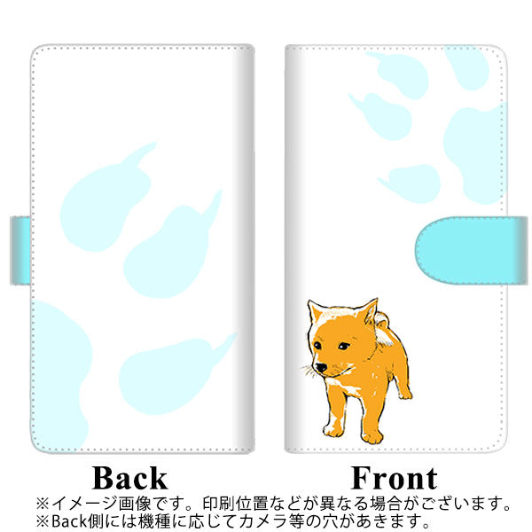 iPhone5/iPhone5s 高画質仕上げ プリント手帳型ケース(通常型)【YF999 バウワウ10】