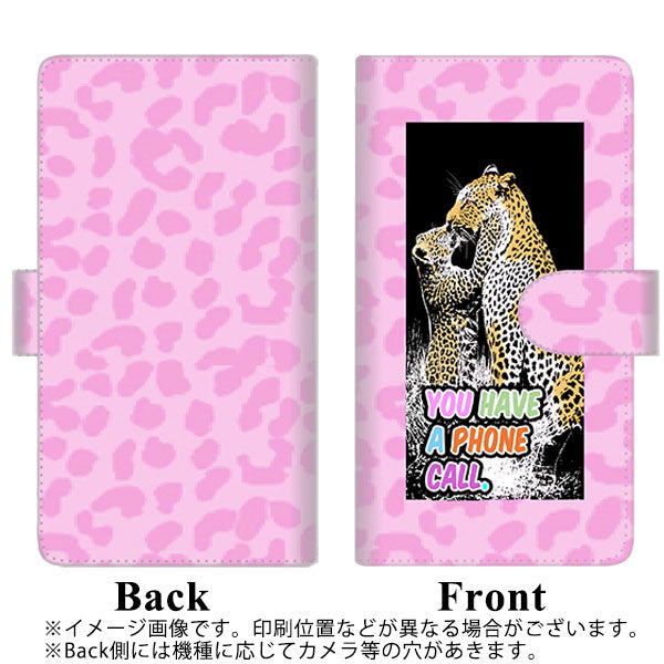 au ギャラクシーA41 SCV48 高画質仕上げ プリント手帳型ケース(通常型)【YG809 パンサー】