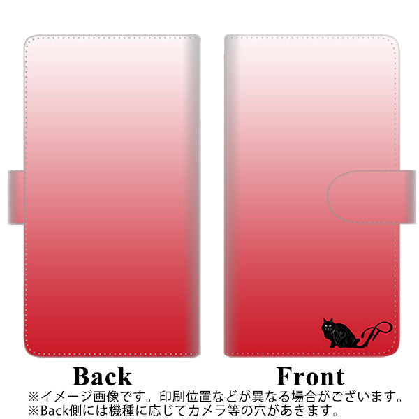 au ギャラクシーS20 ウルトラ 5G SCG03 高画質仕上げ プリント手帳型ケース(通常型)【YI847 イニシャル ネコ F】