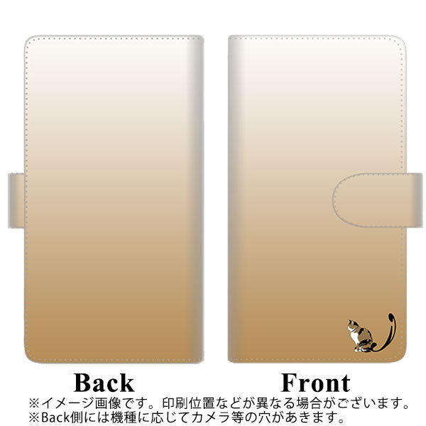 iPhone12 mini 高画質仕上げ プリント手帳型ケース(通常型)【YI850 イニシャル ネコ I】