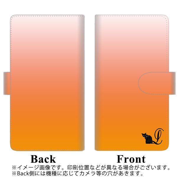 SIMフリー Xiaomi（シャオミ）Redmi 9T 高画質仕上げ プリント手帳型ケース(通常型)【YI853 イニシャル ネコ L】