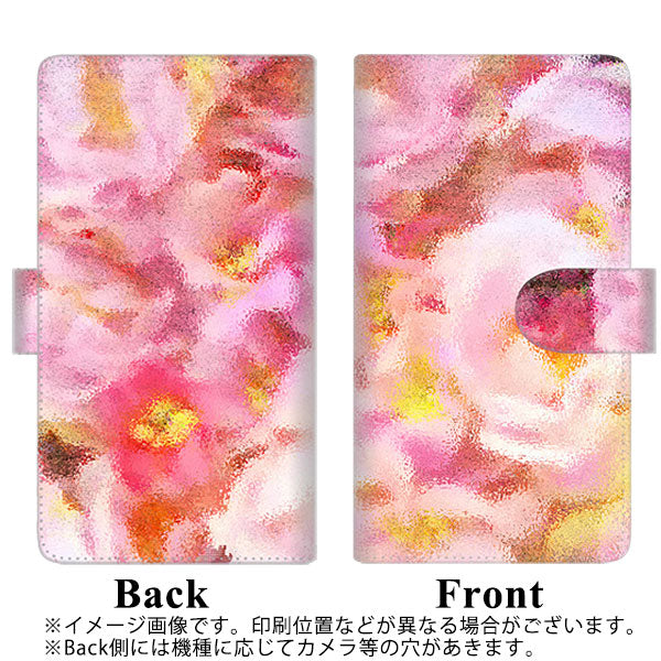 SoftBank アクオス Xx3 506SH 高画質仕上げ プリント手帳型ケース(通常型)【YI881 フラワー２】