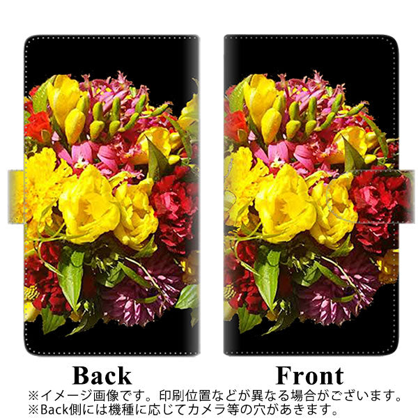 iPhone13 Pro 高画質仕上げ プリント手帳型ケース(通常型)【YI883 フラワー４】