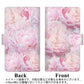 AQUOS wish A104SH Y!mobile 高画質仕上げ プリント手帳型ケース(通常型)【YI885 フラワー６】