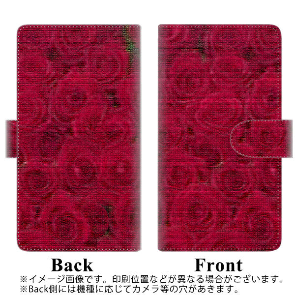 iPhone12 mini 高画質仕上げ プリント手帳型ケース(通常型)【YI886 フラワー７】