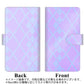 Google Pixel 4 XL 高画質仕上げ プリント手帳型ケース(通常型)【YJ240 アーガイル ブルーパープル】
