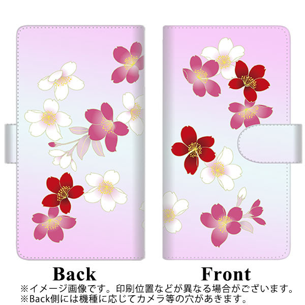 Xiaomi 11T 高画質仕上げ プリント手帳型ケース(通常型)【YJ320 桜 和】