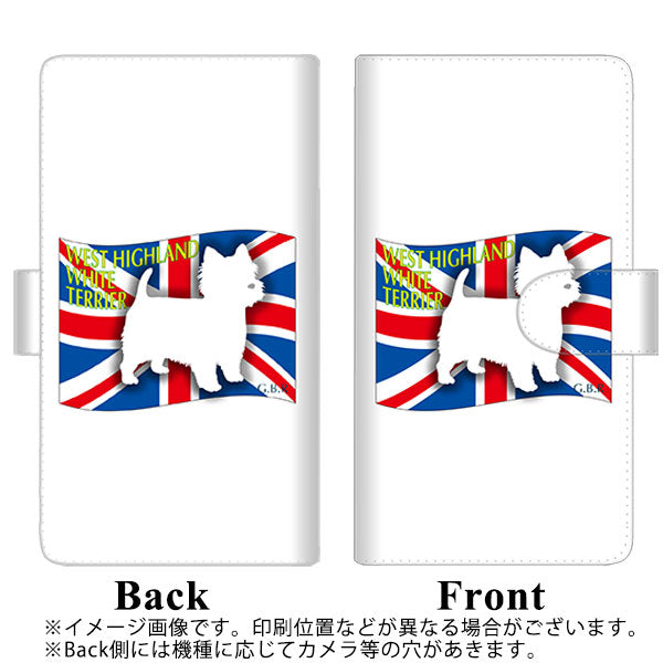 iPhone14 Pro Max 高画質仕上げ プリント手帳型ケース(通常型)【ZA856 ウエストハイランドホワイトテリア】