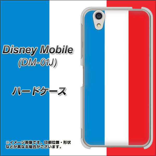 Disney Mobile DM-01J 673 フランス ハードケース 背面印刷
