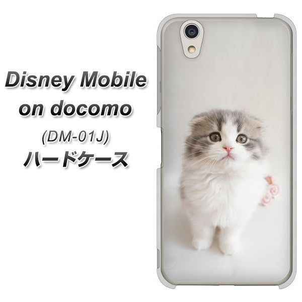 Disney Mobile DM-01J VA803 まっていますネコ ハードケース 背面印刷
