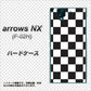 arrows NX F-02H docomo 151 フラッグチェック ハードケース 背面印刷