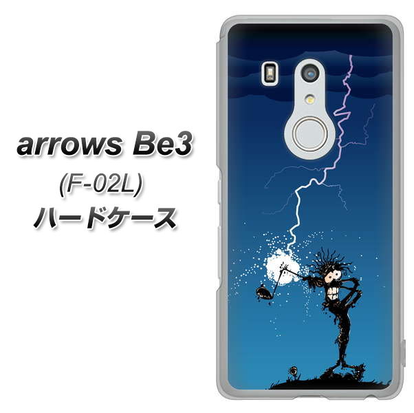 arrows Be3 F-02L docomo 417 ゴルファーの苦難 ハードケース 背面印刷