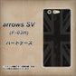 arrows SV F-03H docomo 505 ユニオンジャック ダーク ハードケース 背面印刷