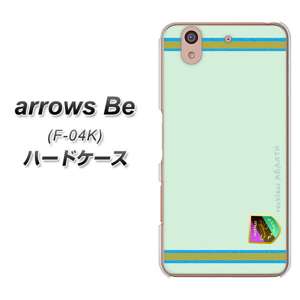 arrows Be F-04K docomo YC938 アバルト09 ハードケース 背面印刷