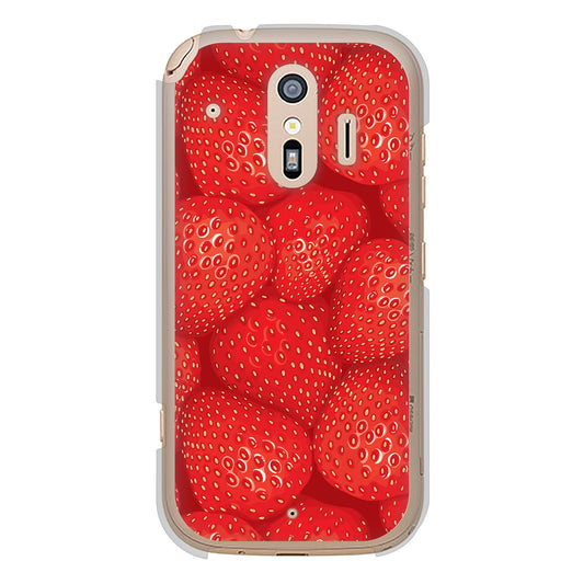 らくらくスマートフォン F-42A docomo スイーツ ハードケース 背面印刷