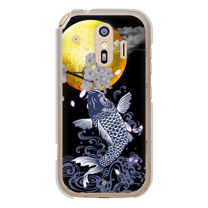 らくらくスマートフォン F-42A docomo 龍 ハードケース 背面印刷