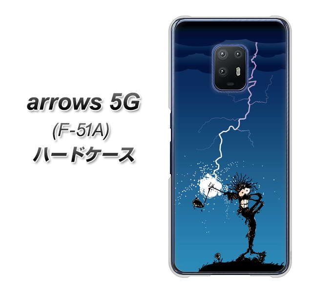 arrows 5G F-51A docomo 417 ゴルファーの苦難 ハードケース 背面印刷