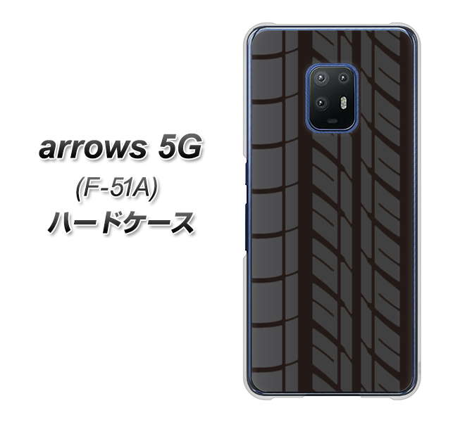 arrows 5G F-51A docomo IB931 タイヤ ハードケース 背面印刷