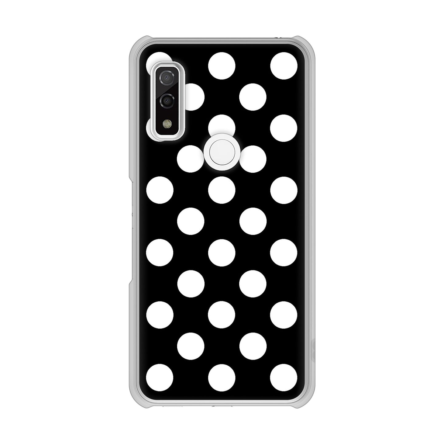 arrows We F-51B docomo シンプル柄（水玉） ハードケース 背面印刷